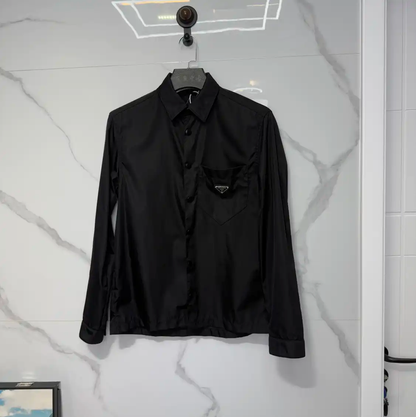 Prada Black Long Sleeve Shirt for Men