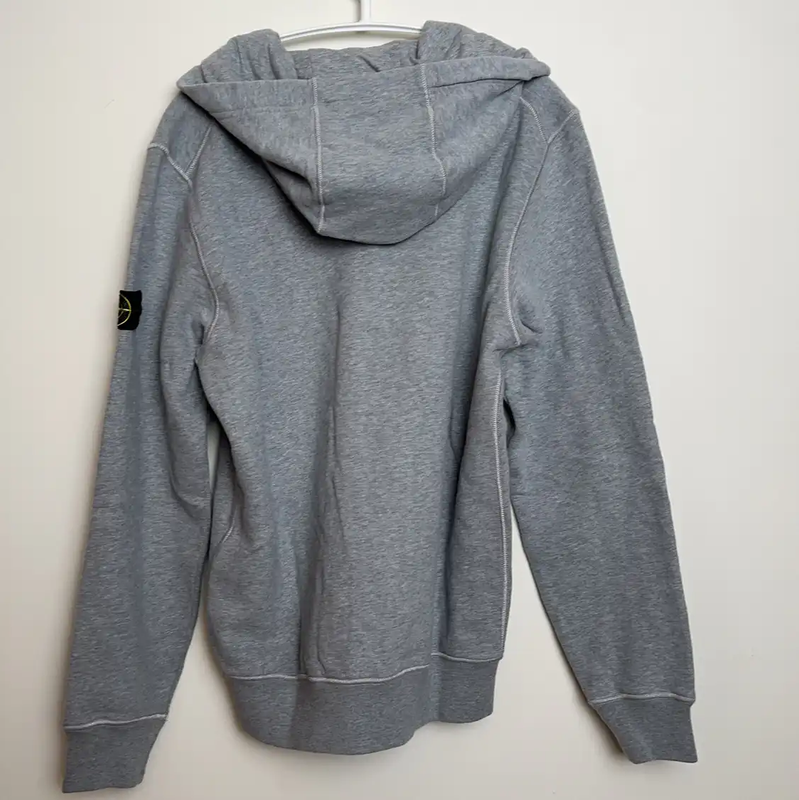 Stone Island Gray Cotton Men's Jacket 0089