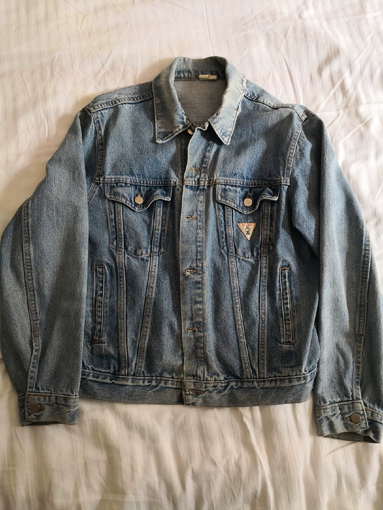 Hand-Painted Travis Scott Denim Jacket - Travis Scott – DMC99