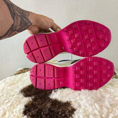 Gucci Rhyton Monogram Low-Top Sneakers for Men 0079