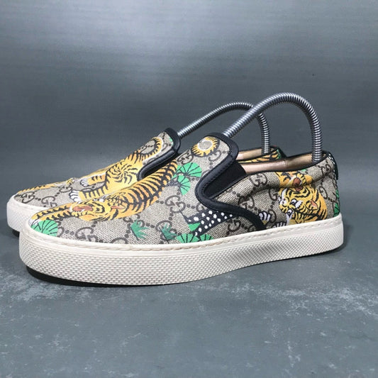 Gucci Animal Print Slip-On Sneakers for Men 0079