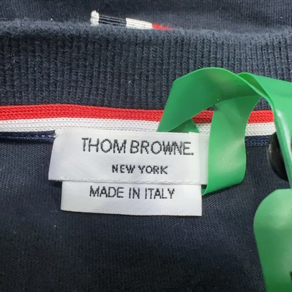 Thom Browne Dolphin Print Short Sleeve Tee
