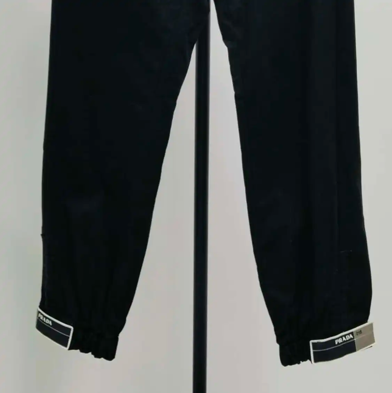 Prada Black Men's Casual Pants L Size