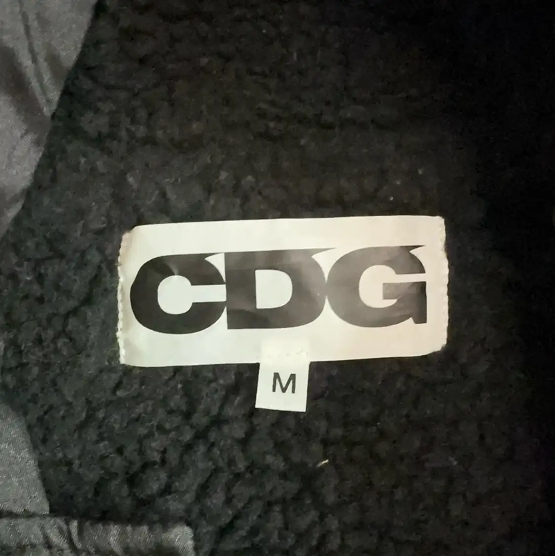 COMME des GARÇONS Black Cotton Men's Outerwear 0089