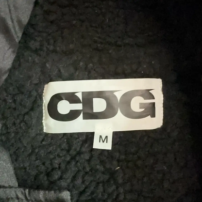 COMME des GARÇONS Black Cotton Men's Outerwear 0089