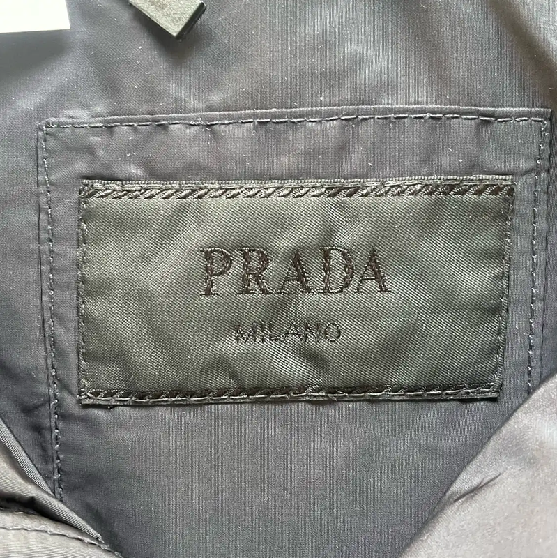 Prada Men's Black Puffer Jacket XXL