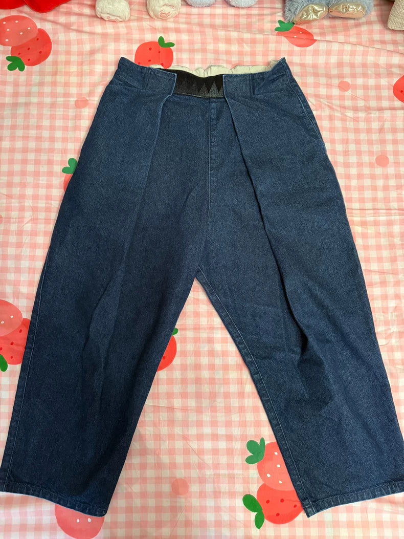 Kapital Denim Balloon Pants for Four Seasons