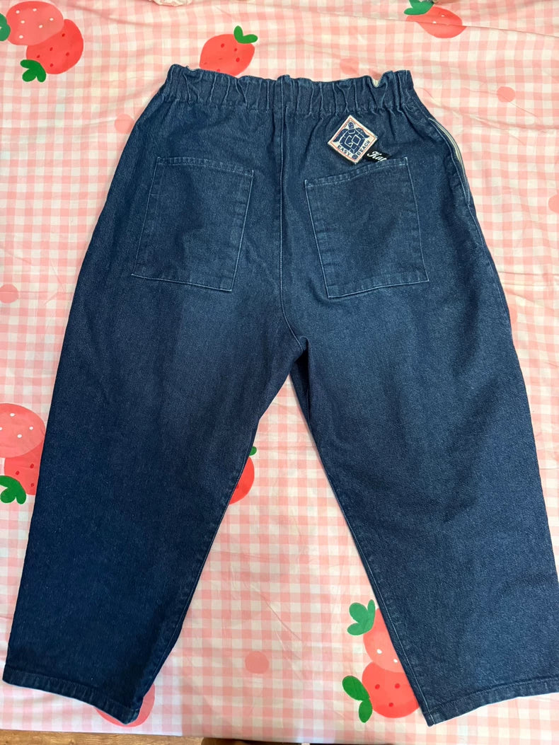 Kapital Denim Balloon Pants for Four Seasons