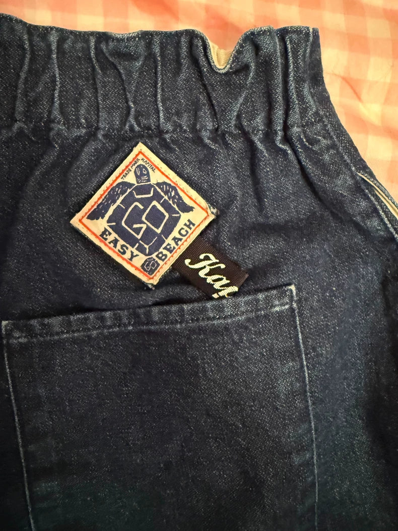 Kapital Denim Balloon Pants for Four Seasons