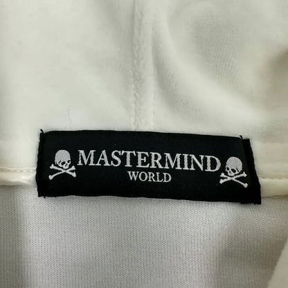 Velvet Zip Hoodie with Skull Design