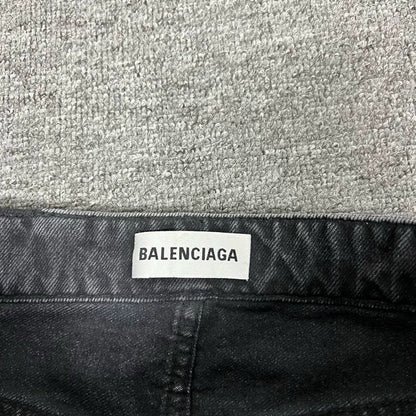 Balenciaga Wide-Leg Denim Pants