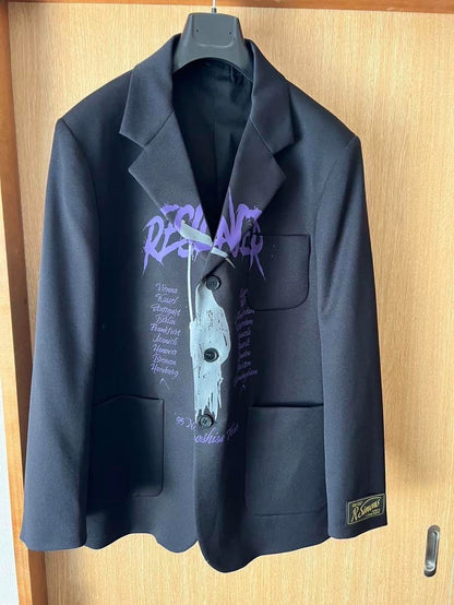 Raf Simons Grim Reaper Jacket Suit