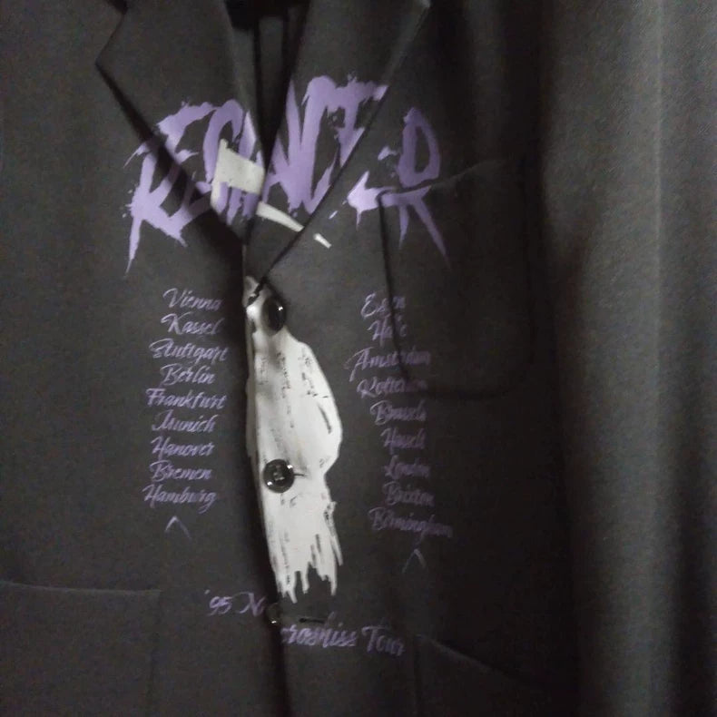 Raf Simons Grim Reaper Jacket Suit