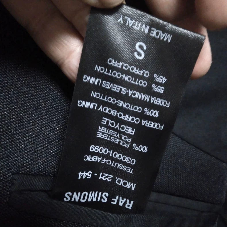 Raf Simons Grim Reaper Jacket Suit
