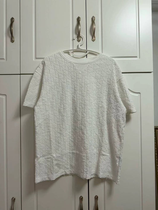Dior All-over Print Terry Short Sleeve Tee