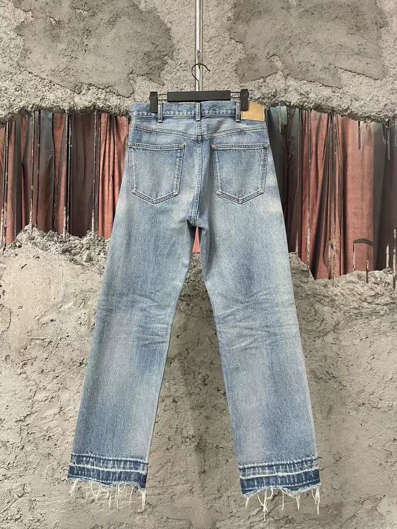Celine Wesley Distressed Denim Pants