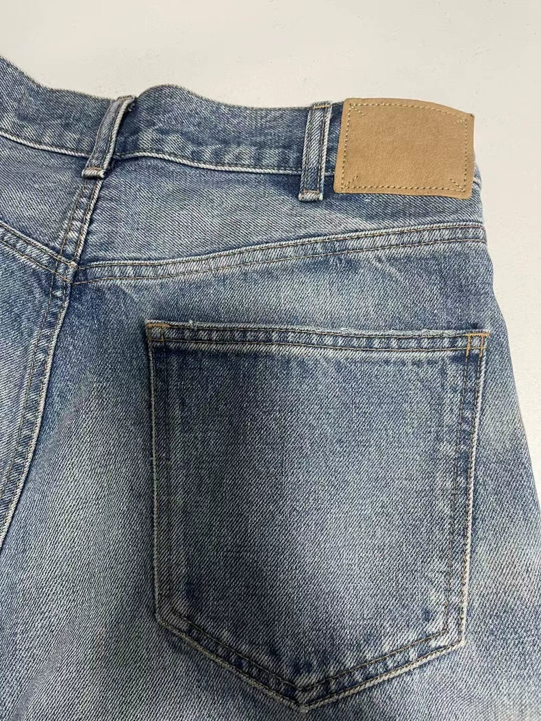 Celine Wesley Distressed Denim Pants