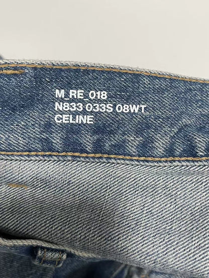Celine Wesley Distressed Denim Pants