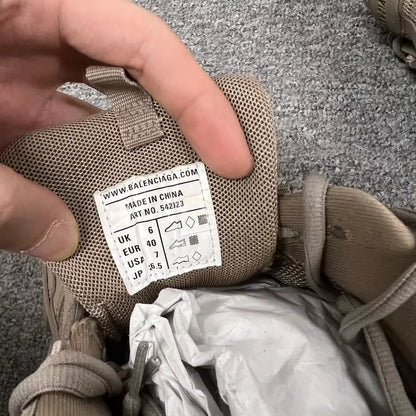 Balenciaga Coffee Track Sneakers Size 40