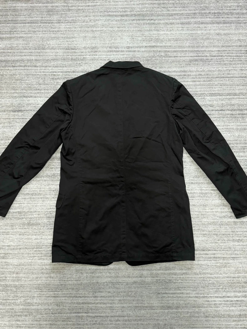 Yohji Yamamoto Black Blazer Jacket-zp