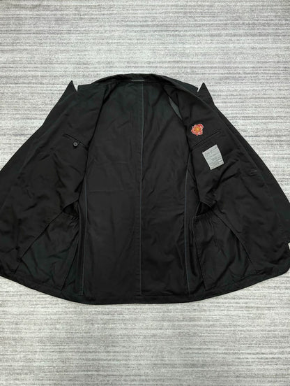 Yohji Yamamoto Black Blazer Jacket-zp