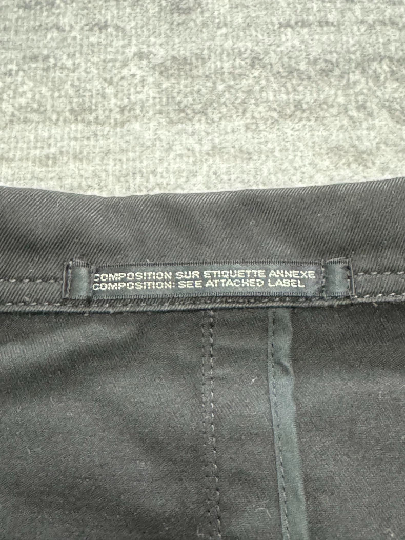 Yohji Yamamoto Black Blazer Jacket-zp