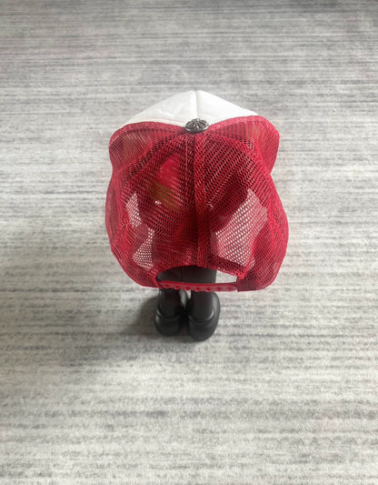 Chrome Hearts Trucker Hat Red Blue-zp