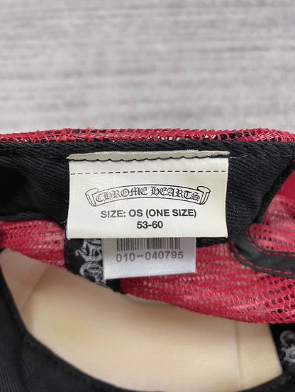 Chrome Hearts Trucker Hat Red Blue-zp