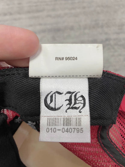 Chrome Hearts Trucker Hat Red Blue-zp