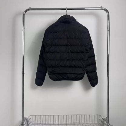 Black Gucci Puffer Jacket with Logo