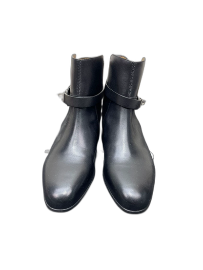 Hermes Kelly Black Ankle Boots