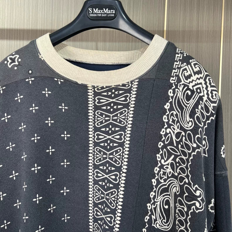 Kapital Bandana Print Sweatshirt Size 3