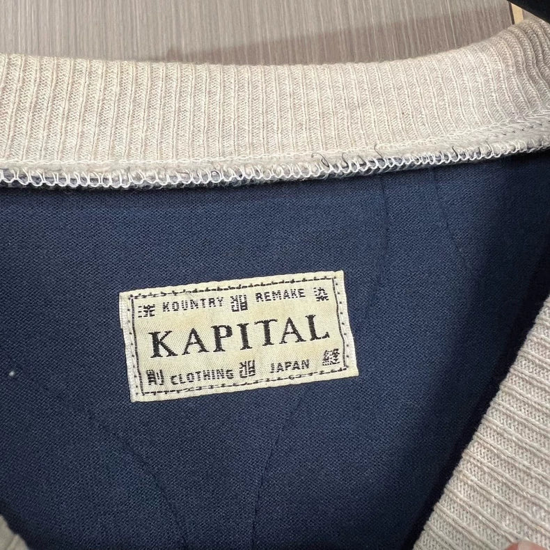 Kapital Bandana Print Sweatshirt Size 3