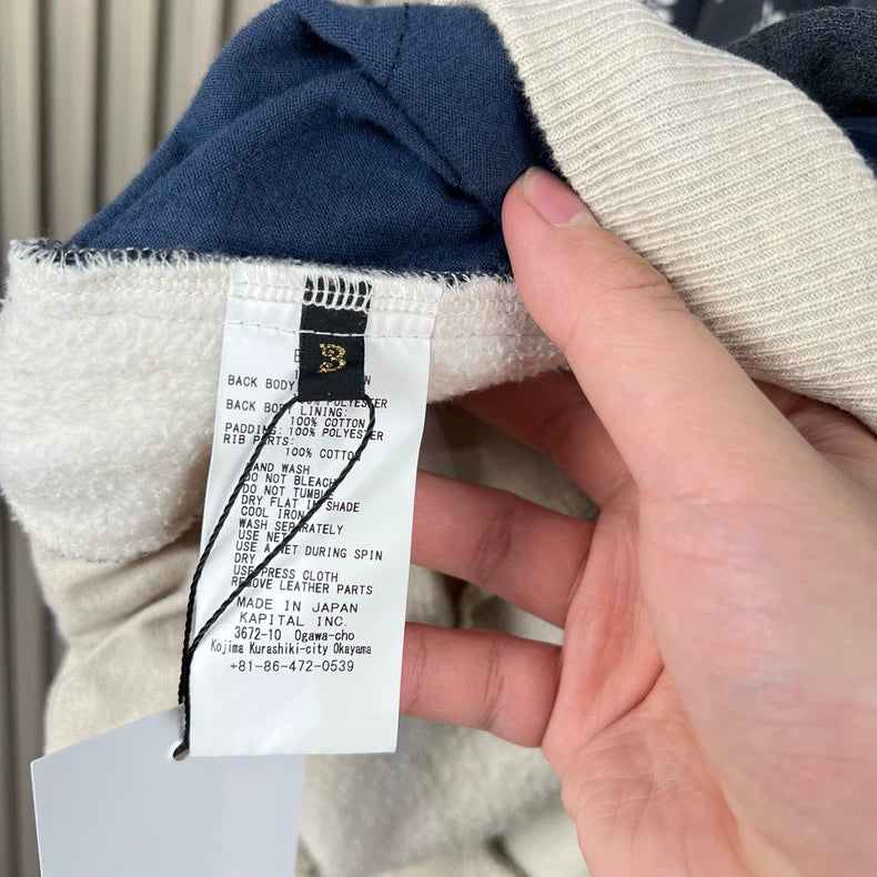 Kapital Bandana Print Sweatshirt Size 3