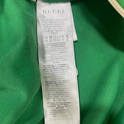 Green 3M Reflective Zip Jacket Gucci-yf
