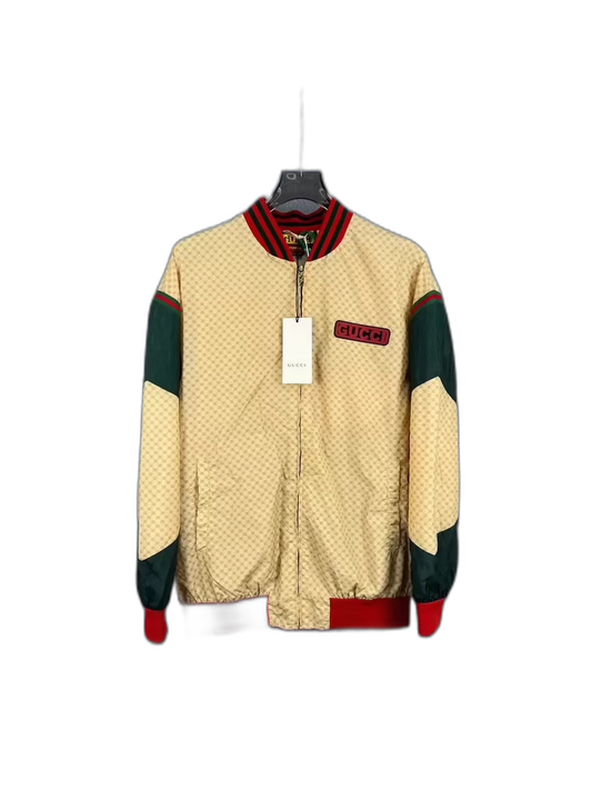 Gucci Logo Embroidered Jacket