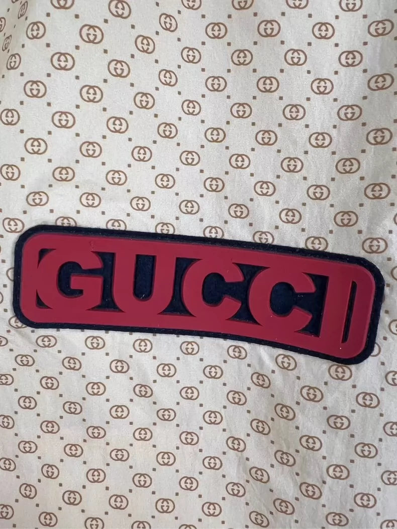 Gucci Logo Embroidered Jacket