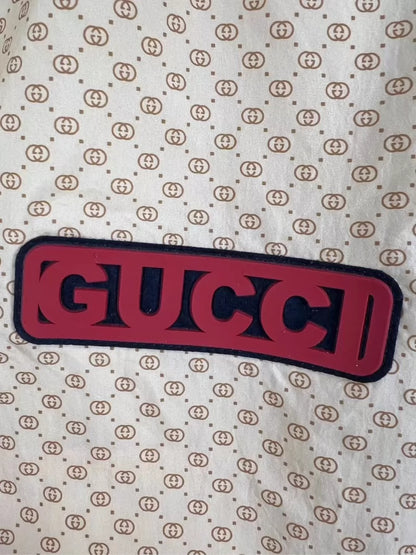 Gucci Logo Embroidered Jacket