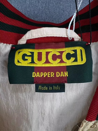 Gucci Logo Embroidered Jacket