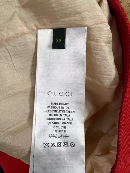 Gucci Logo Embroidered Jacket