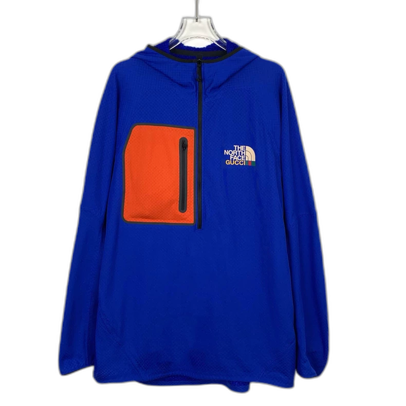 Gucci x The North Face Blue Hoodie