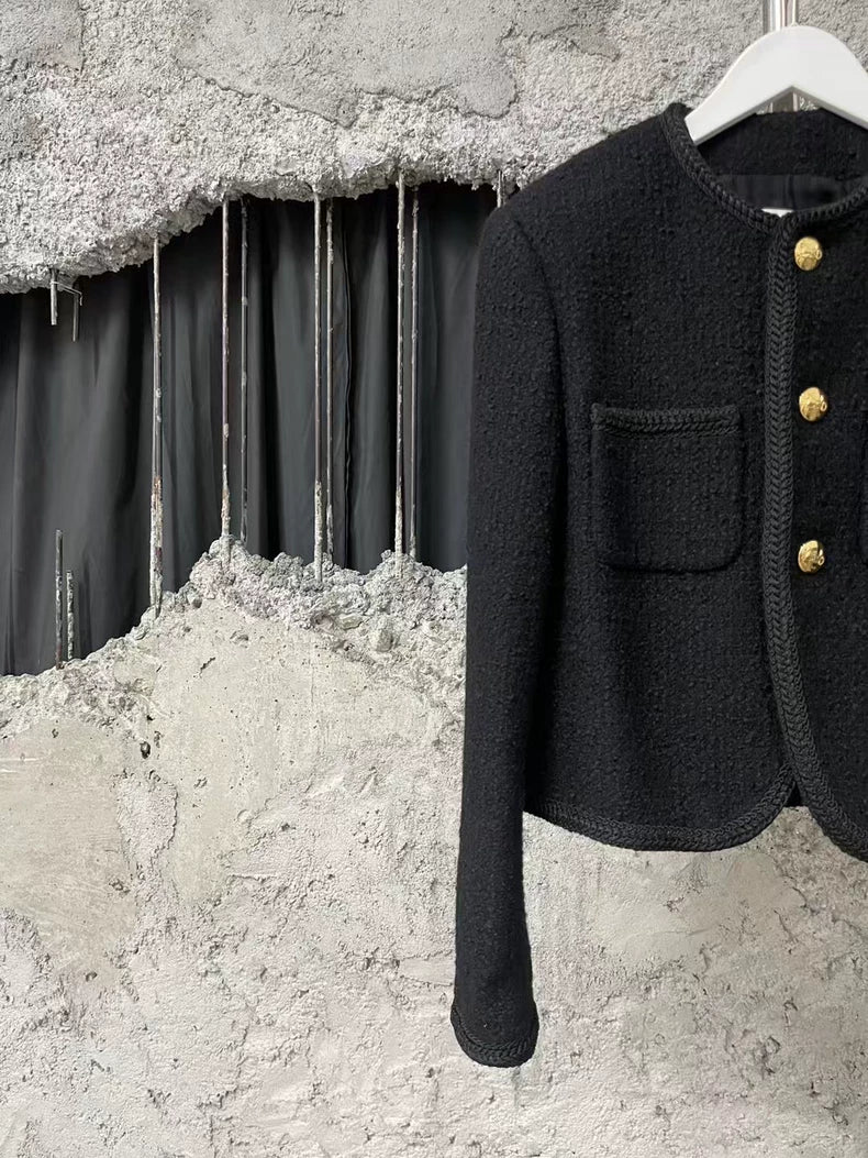 Celine Black Gold Jacket