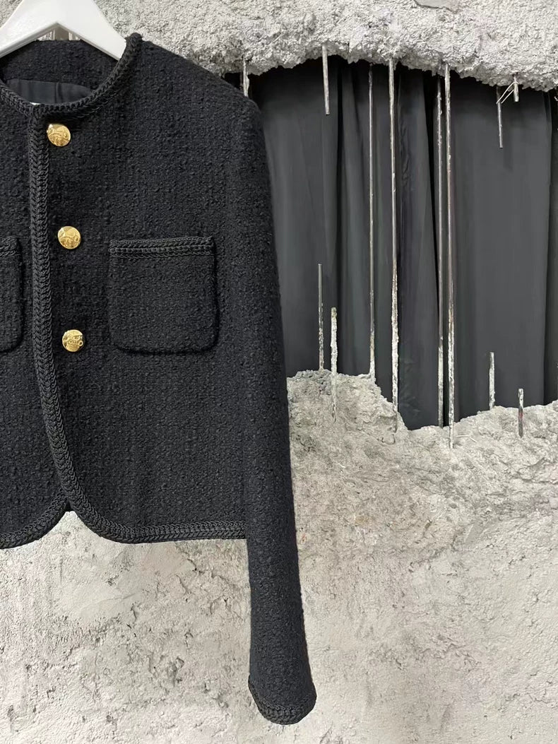 Celine Black Gold Jacket