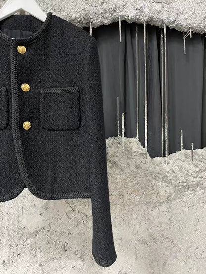 Celine Black Gold Jacket