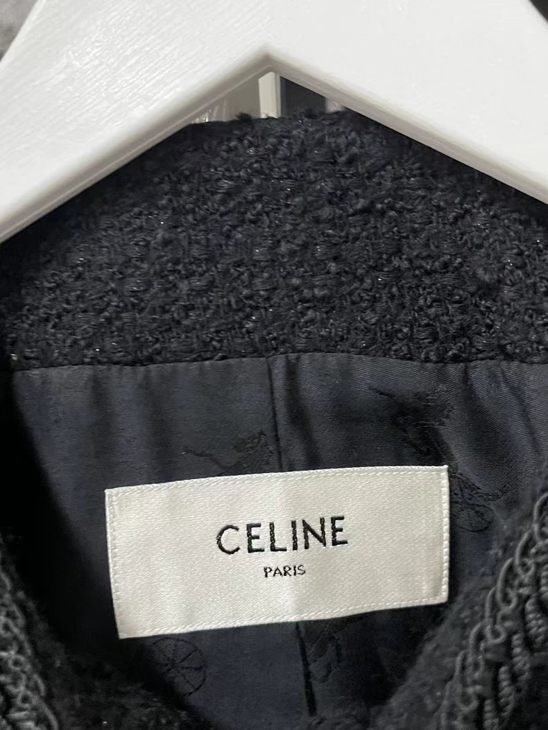 Celine Black Gold Jacket