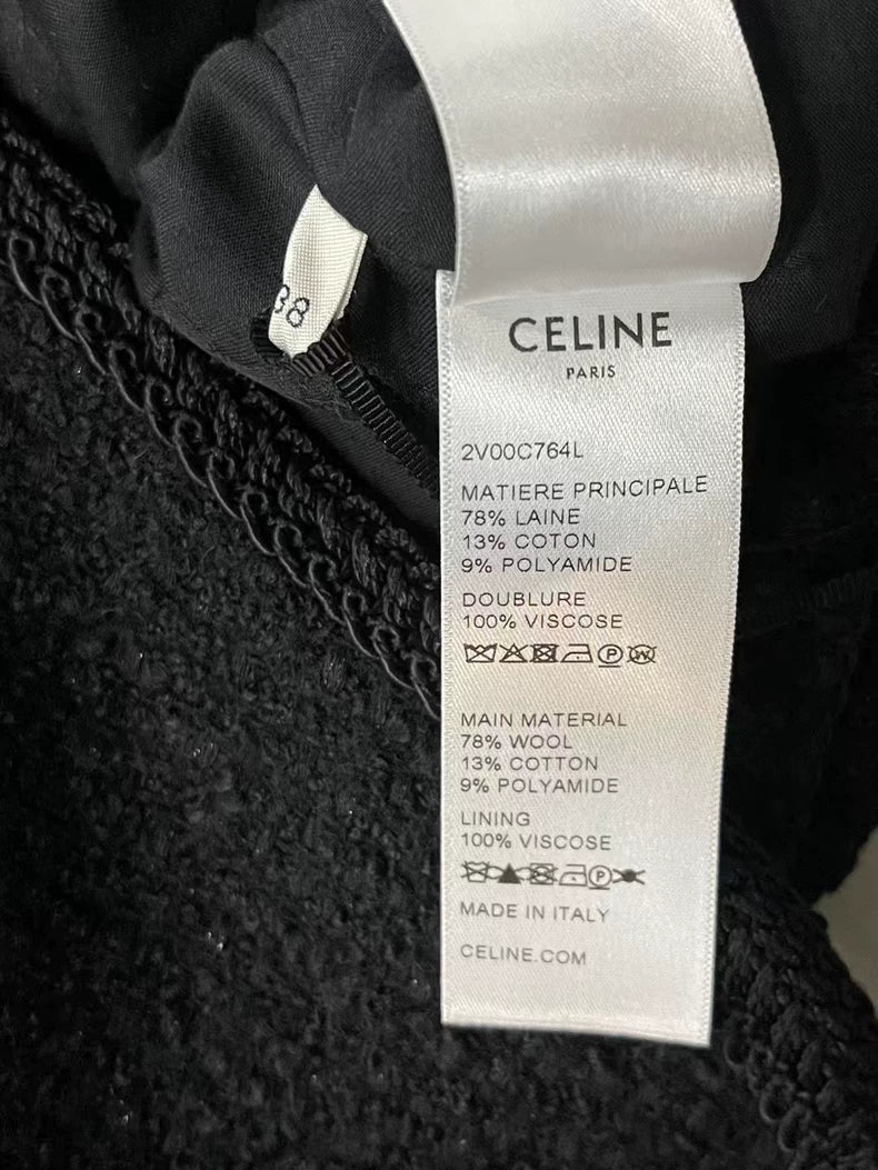 Celine Black Gold Jacket