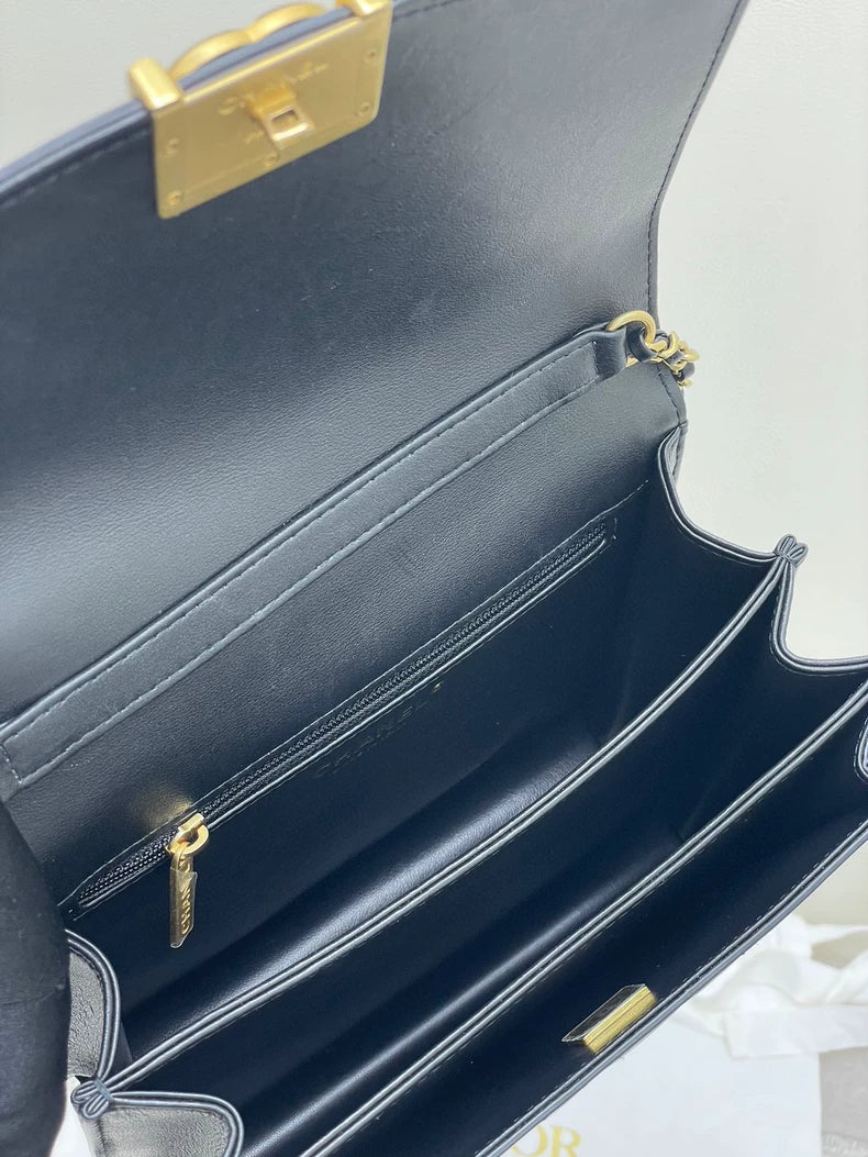 Vintage Chanel Retro Patent Leather Bag