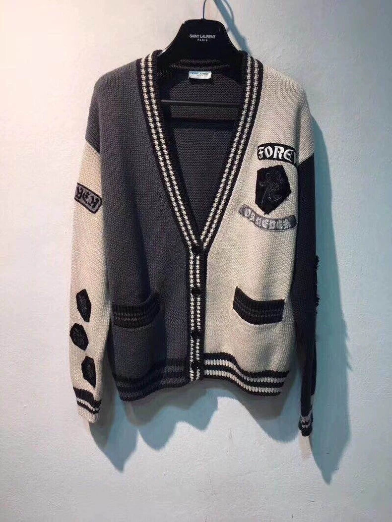 Saint Laurent Vintage Lazy Style Sweater Coat