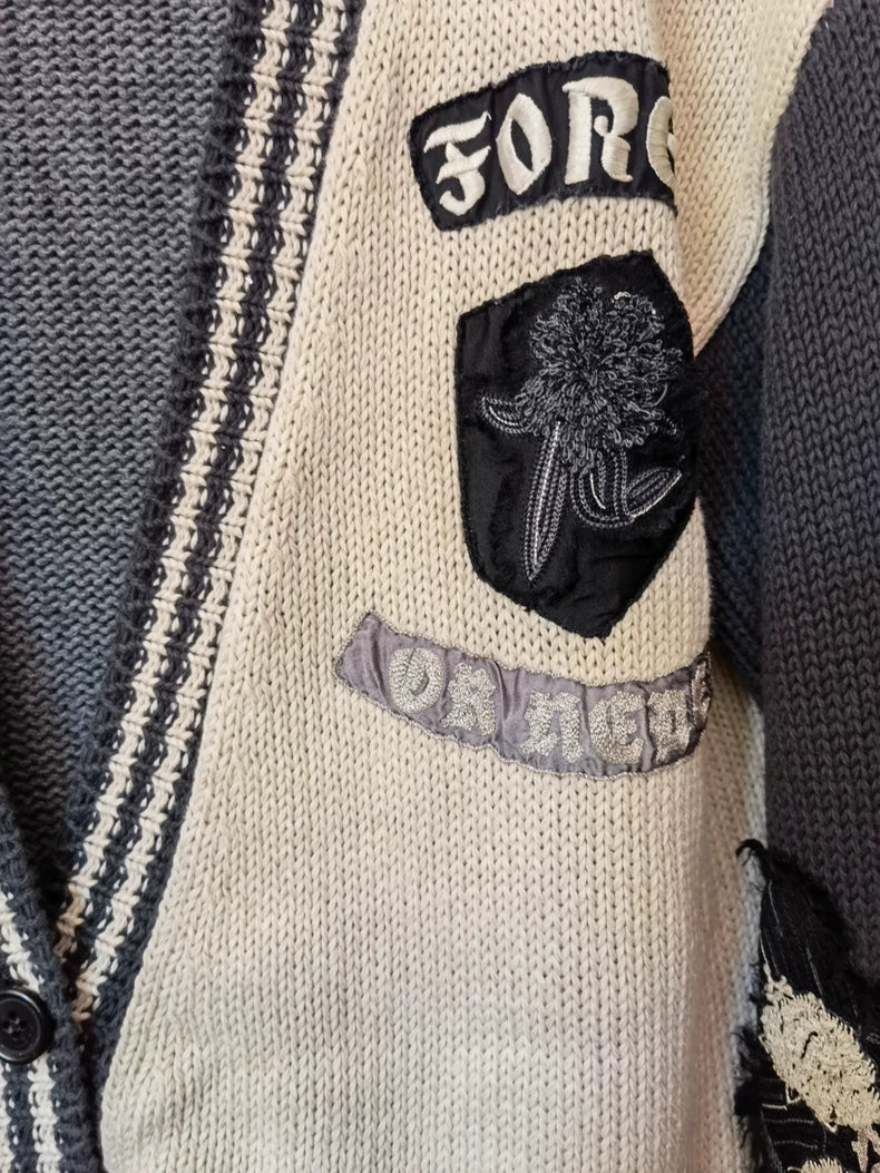 Saint Laurent Vintage Lazy Style Sweater Coat