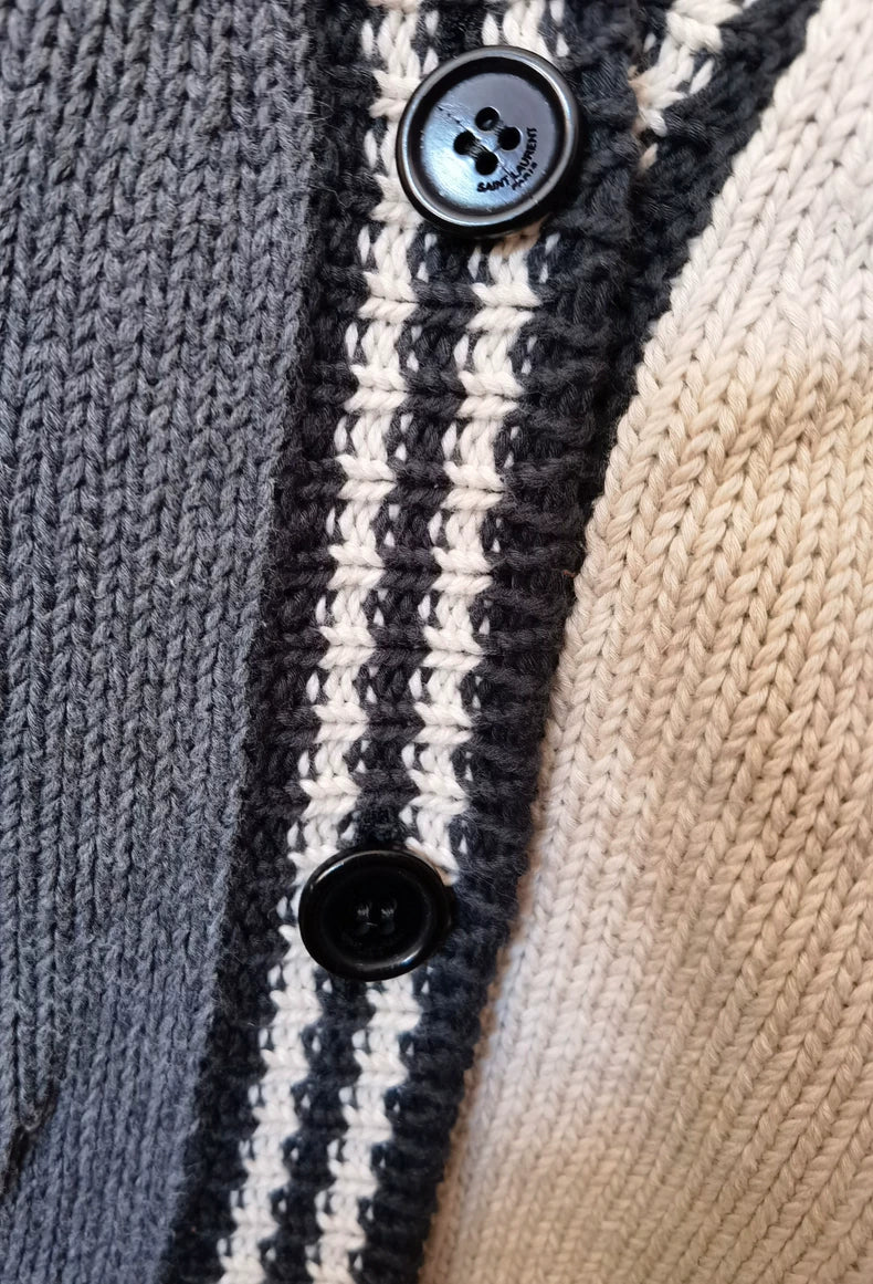 Saint Laurent Vintage Lazy Style Sweater Coat